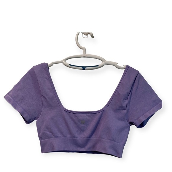 Forever 21 Crop Top Women’s Size Large Purple - Picture 2 of 8